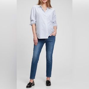 NWOT Gap Maternity Full Panel True Skinny Jeans